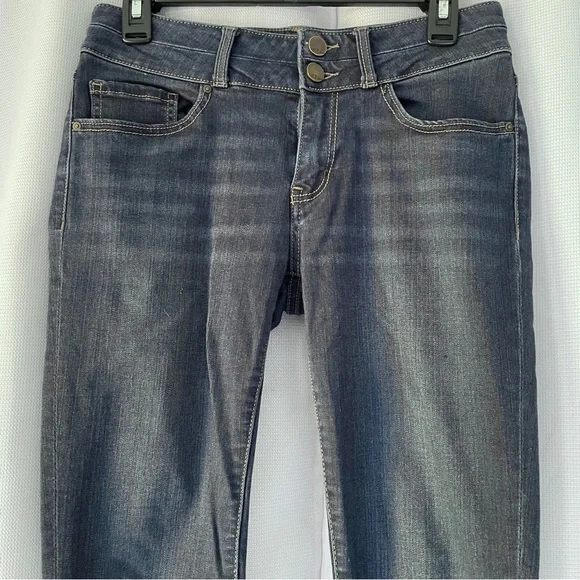 BKE Denim Stella Mid Rise Skinny Jeans Women’s Size 28R Dark Wash | READ DISC. - Picture 3 of 12